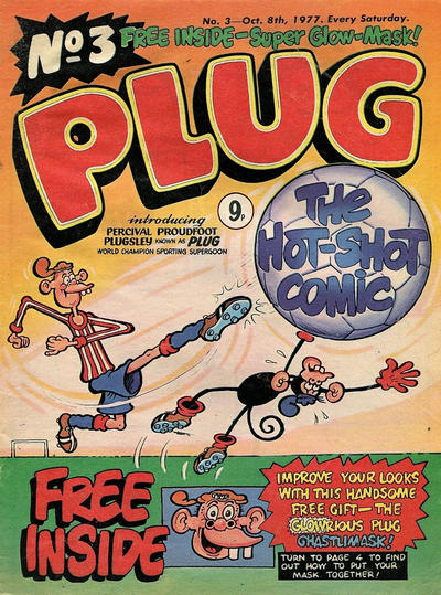 Cover for Plug (D.C. Thomson, 1977 series) #3