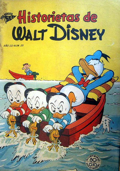 Cover for Historietas de Walt Disney (Editorial Novaro, 1949 series) #25