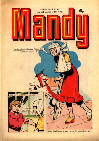 Cover for Mandy (D.C. Thomson, 1967 series) #496