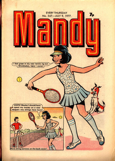 Cover for Mandy (D.C. Thomson, 1967 series) #547