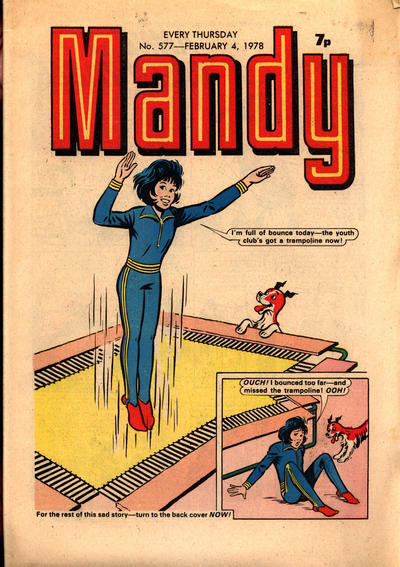 Cover for Mandy (D.C. Thomson, 1967 series) #577