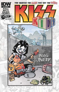 Cover Thumbnail for Kiss Kids (IDW, 2013 series) #4 [Cover RE - Jetpack Exclusive Variant - Jose Holder]