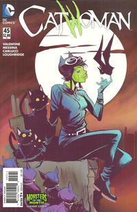 Cover Thumbnail for Catwoman (DC, 2011 series) #45 [Monsters of the Month Cover]