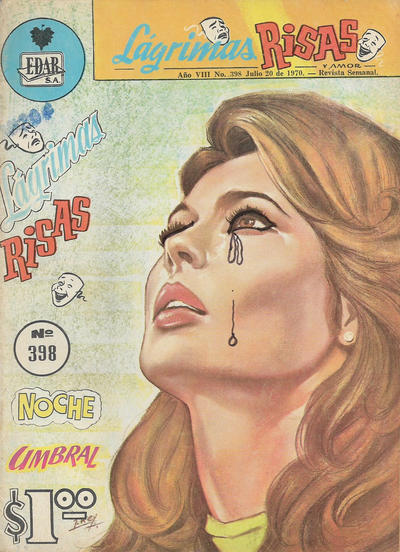Cover for Lagrimas, Risas y Amor (EDAR / Editorial Argumentos, 1962 series) #398