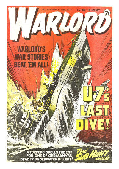 Cover for Warlord (D.C. Thomson, 1974 series) #129