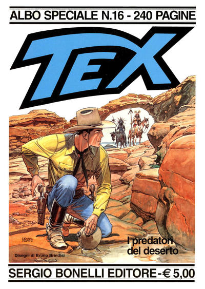 Cover for Tex - Albo Speciale (Sergio Bonelli Editore, 1988 series) #16 - I predatori del deserto