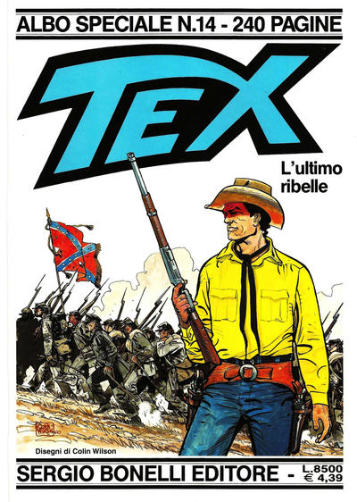 Cover for Tex - Albo Speciale (Sergio Bonelli Editore, 1988 series) #14 - L'ultimo ribelle