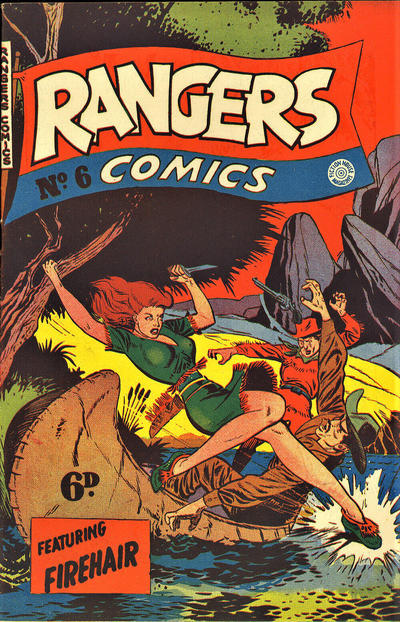 Cover for Rangers Comics (H. John Edwards, 1950 ? series) #6