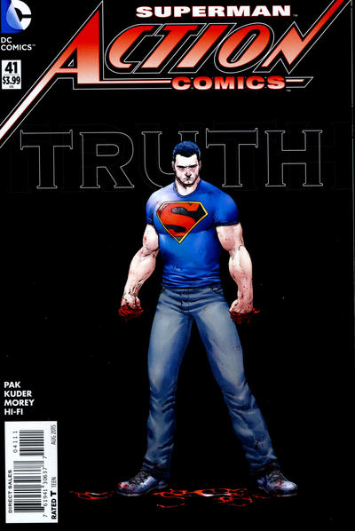 Cover for Action Comics (DC, 2011 series) #41 [Direct Sales]