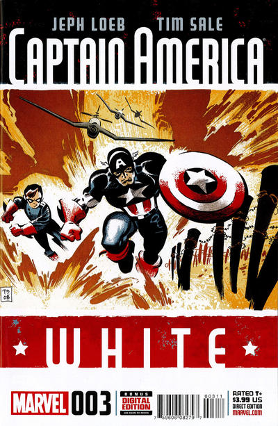 Cover for Captain America: White (Marvel, 2015 series) #3