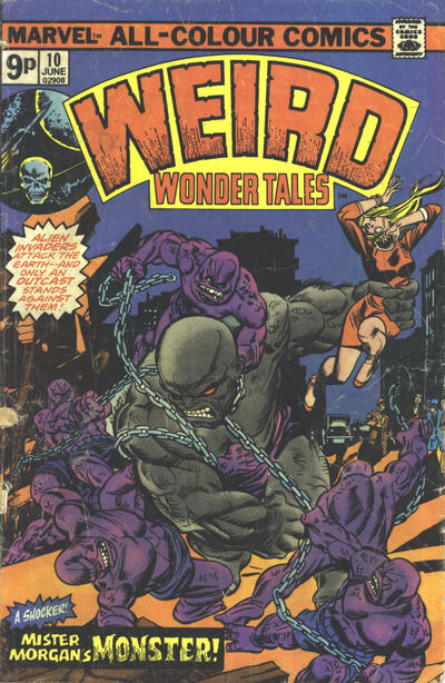 Cover for Weird Wonder Tales (Marvel, 1973 series) #10 [British]