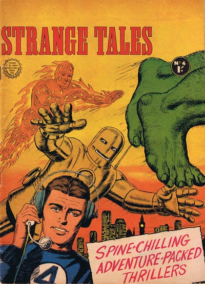 Cover for Strange Tales (Horwitz, 1963 series) #4