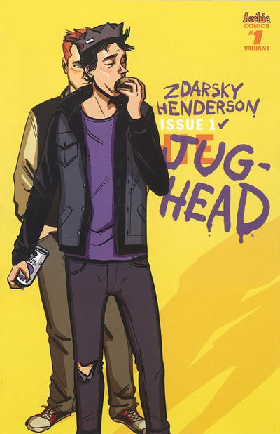 Cover for Jughead (Archie, 2015 series) #1 [Cover F Chip Zdarsky]