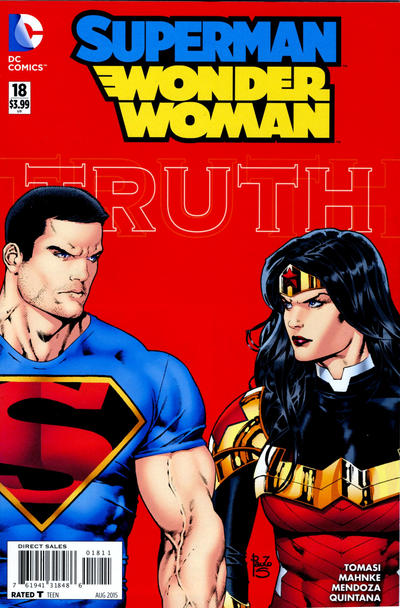 Cover for Superman / Wonder Woman (DC, 2013 series) #18