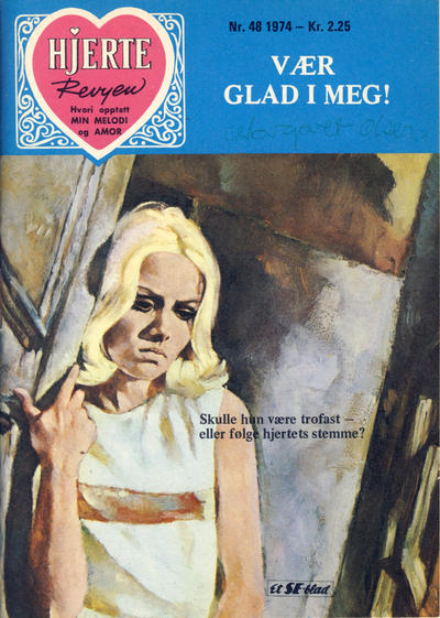 Cover for Hjerterevyen (Serieforlaget / Se-Bladene / Stabenfeldt, 1960 series) #48/1974