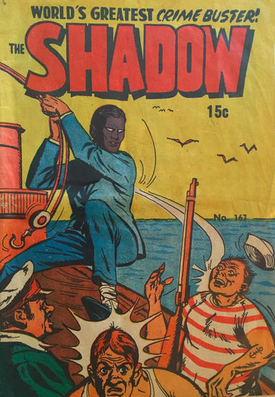 Cover for The Shadow (Frew Publications, 1952 series) #167