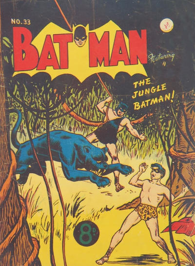 Cover for Batman (K. G. Murray, 1950 series) #33 [Price difference]