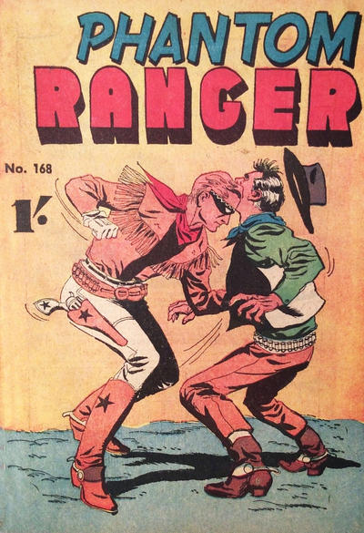 Cover for The Phantom Ranger (Frew Publications, 1948 series) #168
