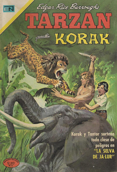 Cover for Tarzán (Editorial Novaro, 1951 series) #250