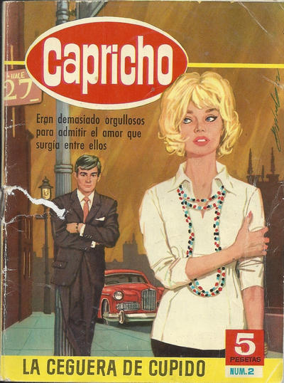 Cover for Capricho (Editorial Bruguera, 1963 ? series) #2