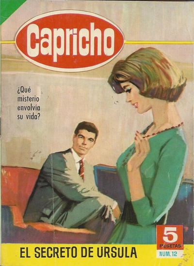 Cover for Capricho (Editorial Bruguera, 1963 ? series) #12