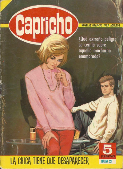 Cover for Capricho (Editorial Bruguera, 1963 ? series) #21