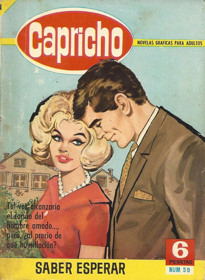 Cover for Capricho (Editorial Bruguera, 1963 ? series) #59