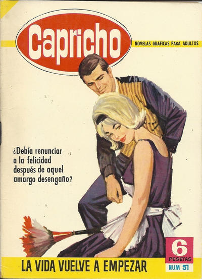 Cover for Capricho (Editorial Bruguera, 1963 ? series) #51