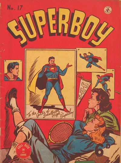 Cover for Superboy (K. G. Murray, 1949 series) #17