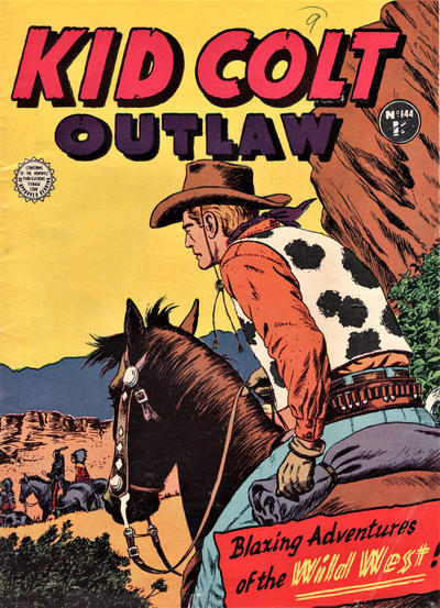 Cover for Kid Colt Outlaw (Horwitz, 1952 ? series) #144