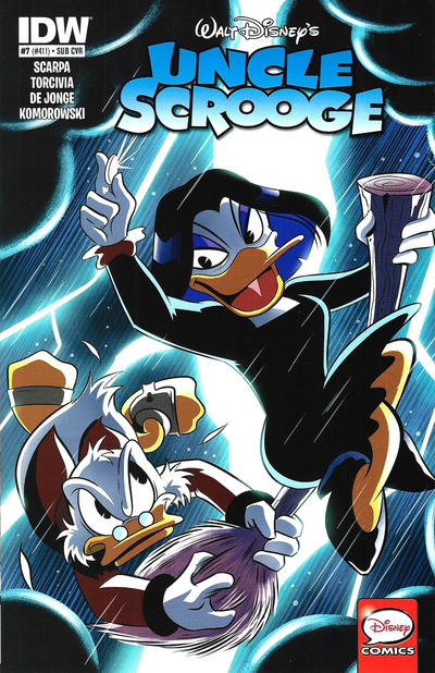 Cover for Uncle Scrooge (IDW, 2015 series) #7 / 411 [subscription variant]