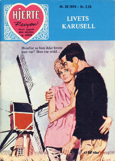Cover for Hjerterevyen (Serieforlaget / Se-Bladene / Stabenfeldt, 1960 series) #26/1974