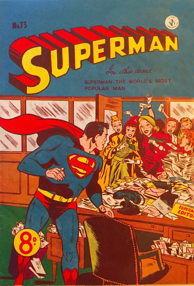 Cover for Superman (K. G. Murray, 1947 series) #73