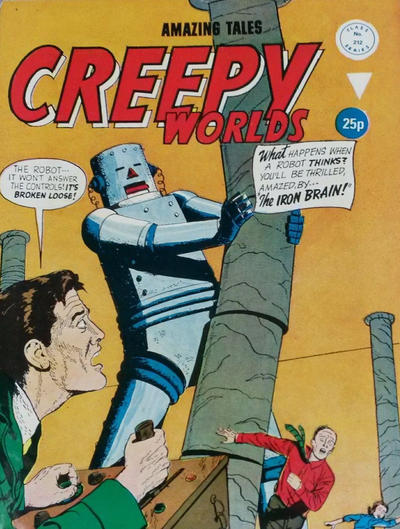 Cover for Creepy Worlds (Alan Class, 1962 series) #212