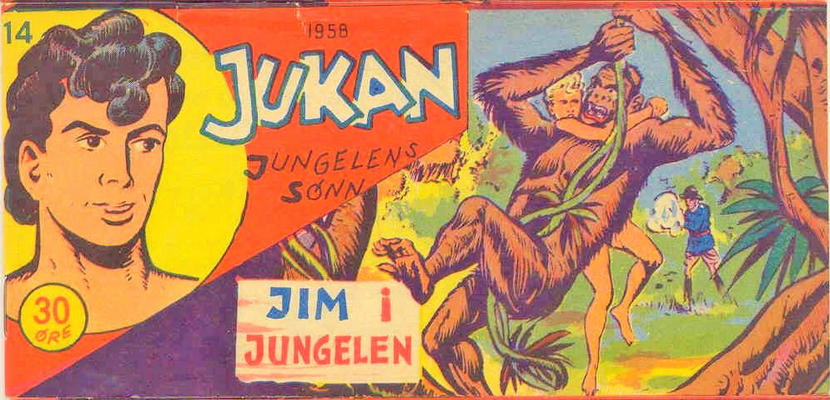 Cover for Jukan (Halvorsen & Larsen, 1954 series) #14/1958