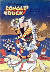 Cover Thumbnail for Donald Duck (Geïllustreerde Pers, 1952 series) #24/1954