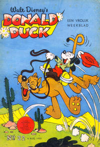 Cover Thumbnail for Donald Duck (Geïllustreerde Pers, 1952 series) #32/1955