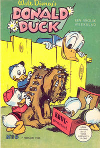 Cover Thumbnail for Donald Duck (Geïllustreerde Pers, 1952 series) #6/1953