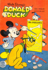 Cover Thumbnail for Donald Duck (Geïllustreerde Pers, 1952 series) #20/1956