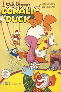Cover Thumbnail for Donald Duck (Geïllustreerde Pers, 1952 series) #2/1957