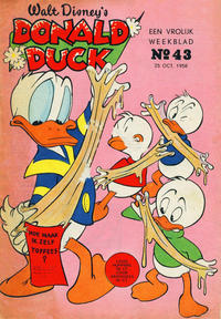 Cover Thumbnail for Donald Duck (Geïllustreerde Pers, 1952 series) #43/1958