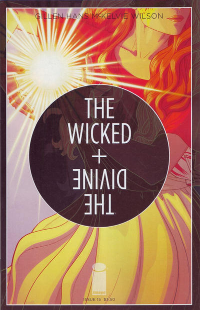 Cover for The Wicked + The Divine (Image, 2014 series) #15 [Cover A - Jamie McKelvie]