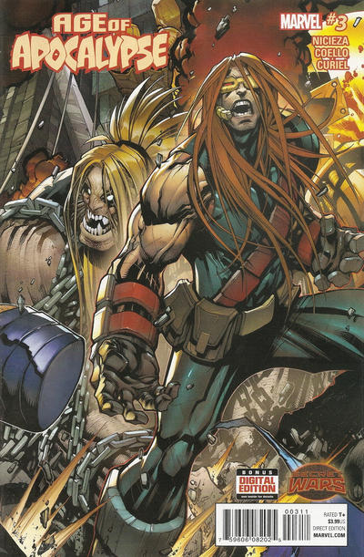 Cover for Age of Apocalypse (Marvel, 2015 series) #3