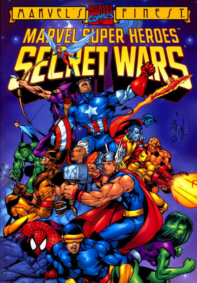 Cover for Marvel Super-Heroes Secret Wars (Marvel, 1992 series) [Second Printing]