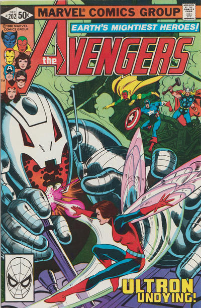 Cover for The Avengers (Marvel, 1963 series) #202 [Direct]