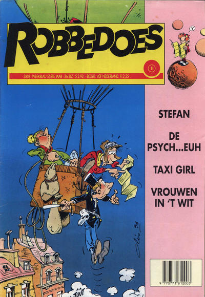 Cover for Robbedoes (Dupuis, 1938 series) #2808