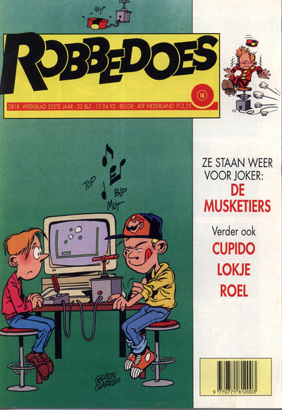 Cover for Robbedoes (Dupuis, 1938 series) #2818