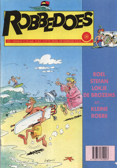 Cover for Robbedoes (Dupuis, 1938 series) #2831