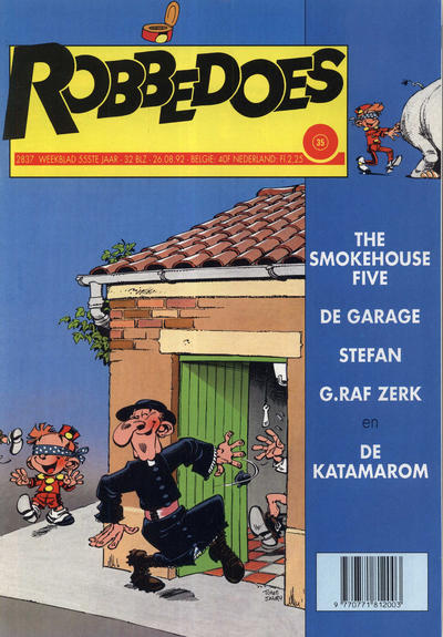 Cover for Robbedoes (Dupuis, 1938 series) #2837