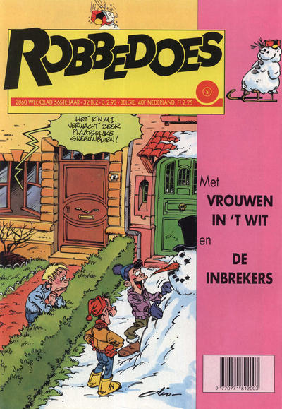 Cover for Robbedoes (Dupuis, 1938 series) #2860